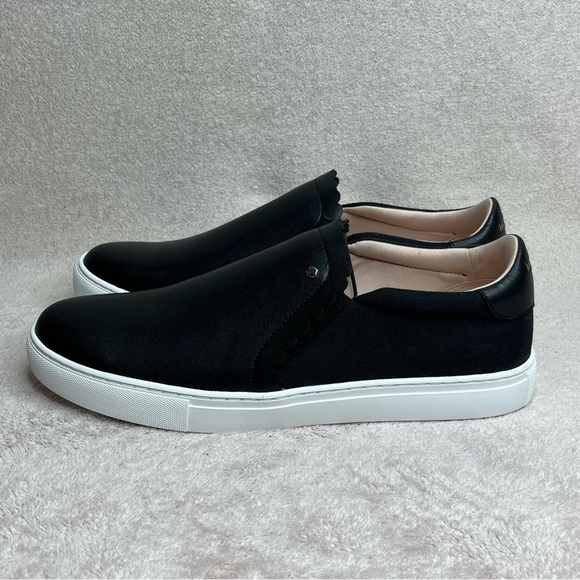 Kate Spade Black Slip-On Sneakers - Picture 2 of 14